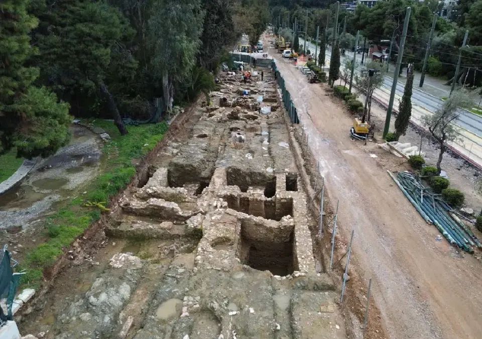 Ρωμαϊκό οικοδομικό συγκρότημα ανακαλύφθηκε στη Βασ. Όλγας