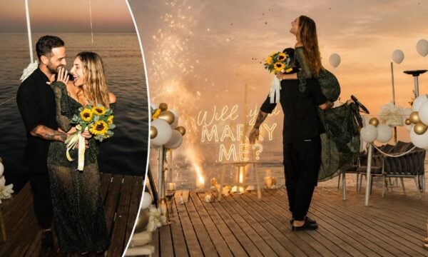 Μαριλίνα Κυπαρίσση: Οι νέες φωτογραφίες από την παραμυθένια πρόταση γάμου του Άρη Σοϊλέδη στη Λήμνο