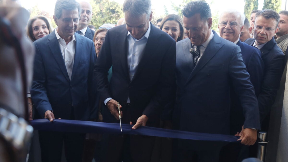 Κυριάκος Μητσοτάκης: Εγκαινίασε τη νέα Αιματολογική Κλινική στο «Παπανικολάου» – «Το πιο σύγχρονο Κέντρο στα Βαλκάνια» 11 Κυριάκος Μητσοτάκης: Εγκαινίασε τη νέα Αιματολογική Κλινική στο «Παπανικολάου» – «Το πιο σύγχρονο Κέντρο στα Βαλκάνια»
