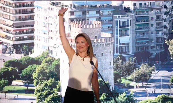 Μαρία Καρυστιανού: LIVE η παρουσίαση του προγράμματος της «Ελπίδας για τη Δημοκρατία» στη ΔΕΘ