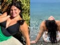 Δανάη Μπάρκα: Ποζάρει έγκυος με μαγιό στην παραλία – Το μήνυμα (Φωτογραφίες)