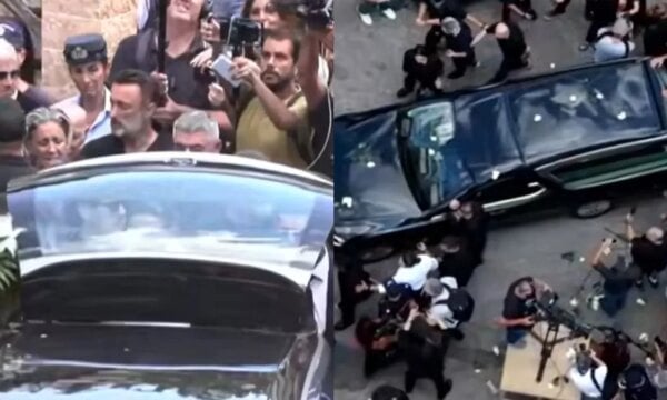 Κηδεία Μαζωνάκη: Το τελευταίο χειροκρότημα στη Νίκαια, λευκά τριαντάφυλλα στη νεκροφόρα