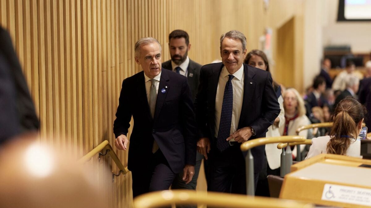 Νέα Υόρκη: Μητσοτάκης και Κάρνεϊ συζήτησαν για την Τεχνητή Νοημοσύνη, το διάστημα και την ενέργεια 1 Νέα Υόρκη: Μητσοτάκης και Κάρνεϊ συζήτησαν για την Τεχνητή Νοημοσύνη, το διάστημα και την ενέργεια