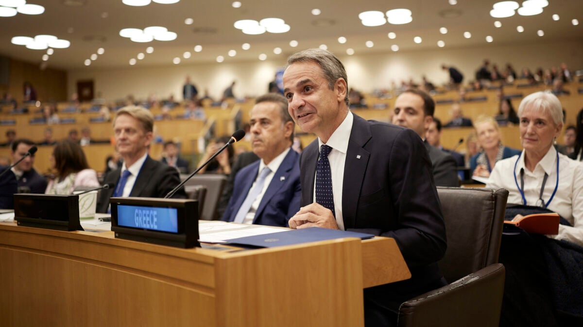 Νέα Υόρκη: Πυκνές επαφές Μητσοτάκη, τα μηνύματα στην Τουρκία από το βήμα του ΟΗΕ και η συνάντηση με Γκουτέρες 3 Νέα Υόρκη: Πυκνές επαφές Μητσοτάκη, τα μηνύματα στην Τουρκία από το βήμα του ΟΗΕ και η συνάντηση με Γκουτέρες