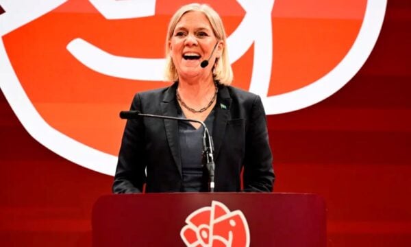 Εκλογές στη Σουηδία: Οριακή νίκη της κεντροαριστεράς με 176 έδρες, επιστρέφει στην πρωθυπουργία η Άντερσον
