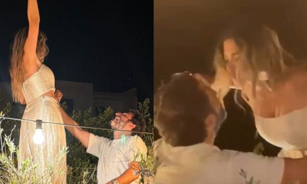 Νατάσα Σκαφίδα: Παντρεύτηκε η αδελφή της Μαίρη – Ο χορός και το φιλί με τον σύζυγό της