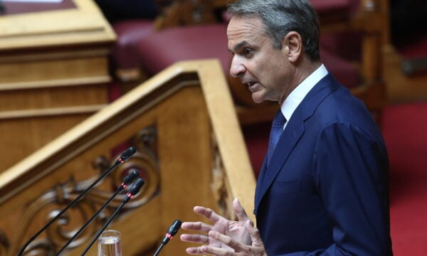 Μητσοτάκης στη Βουλή: Στόχος ένα Σύνταγμα που να συμβαδίζει με την εποχή – Το δίλημμα ελπίδα ή περιπέτεια θα ισχύσει μέχρι τις επόμενες εκλογές