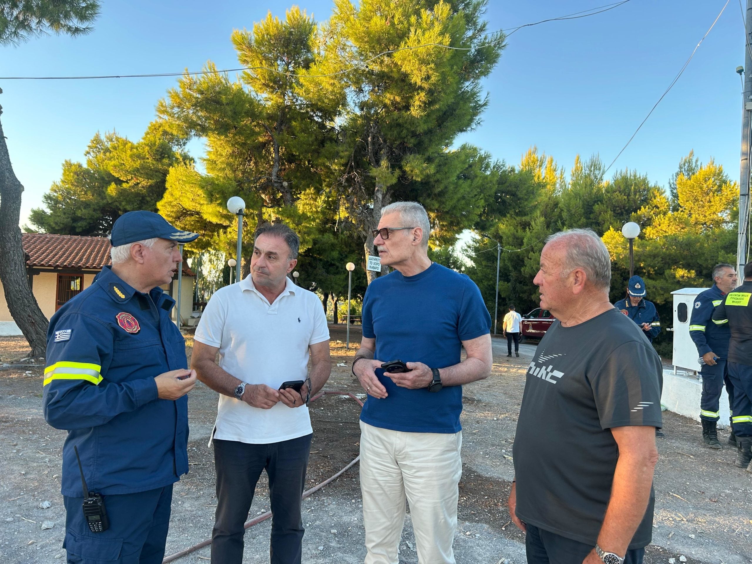 Τανάγρα: Στο σημείο της τραγωδίας ο Ευάγγελος Τουρνάς