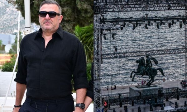 Αντώνης Ρέμος: Σκηνή μπροστά από τον Μέγα Αλέξανδρο στη Θεσσαλονίκη – Η απάντηση της παραγωγής