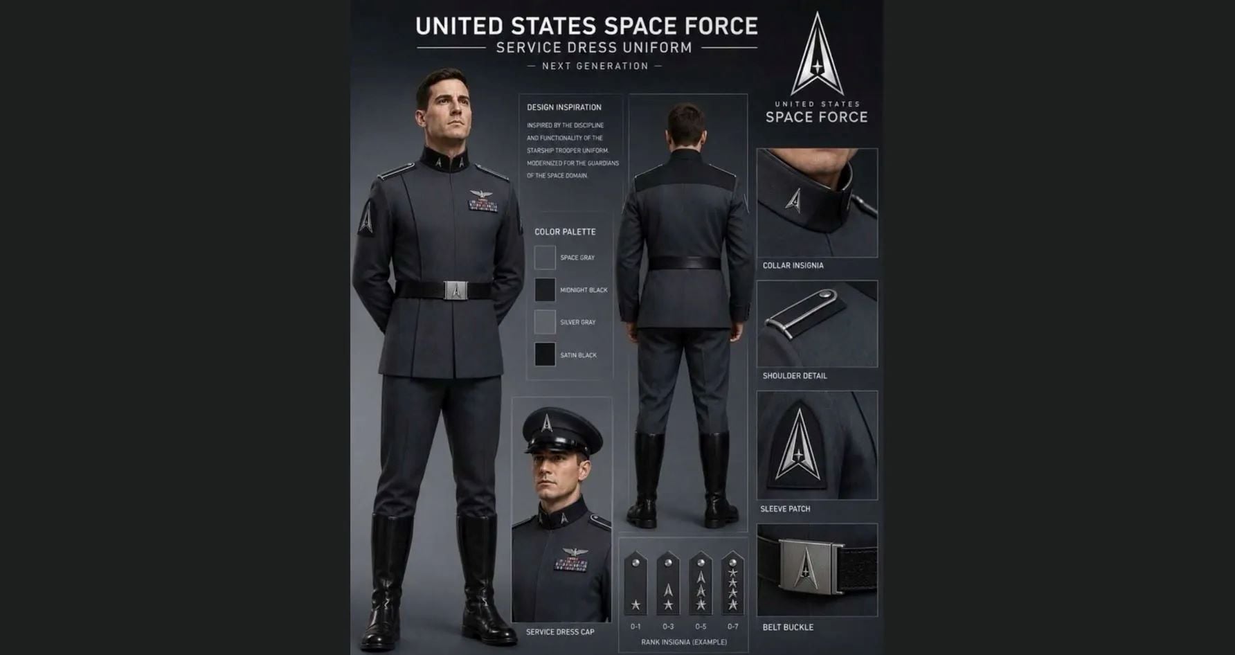 Τραμπ: Δημοσίευσε στολές της Space Force εμπνευσμένες από ταινία με ναζιστική αισθητική