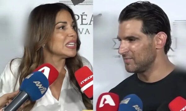 Ελένη Χατζίδου και Ετεοκλής Παύλου για την πρεμιέρα Κουτσελίνη
