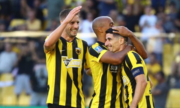 ΑΕΚ – Πανσερραϊκός 8-1: Μάνταλος και κιτρινόμαυρο «πάρτι» στο Superbet Κύπελλο Ελλάδας