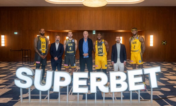ΑΕΚ BC και Superbet μαζί στη νέα εποχή της «Βασίλισσας» έως το 2029