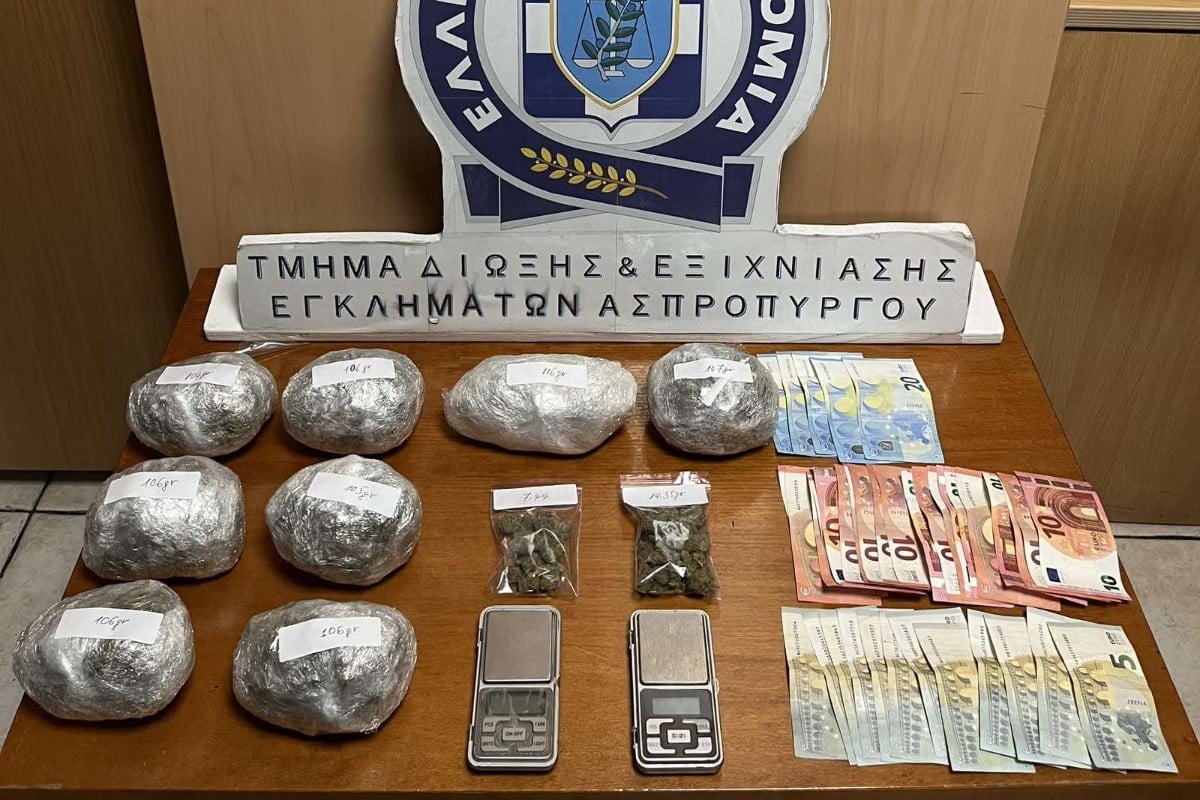 Αγία Βαρβάρα: Συνελήφθησαν δύο άτομα για διακίνηση ναρκωτικών που έκρυβαν σε ειδική κρύπτη στην κουζίνα