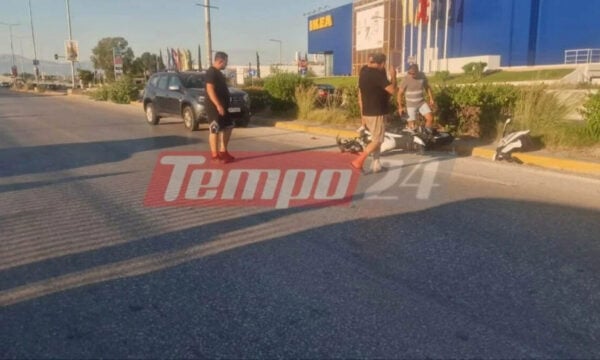 Πάτρα: Σοβαρό τροχαίο στην Ακτή Δυμαίων – Χωρίς τις αισθήσεις του 31χρονος μοτοσικλετιστής