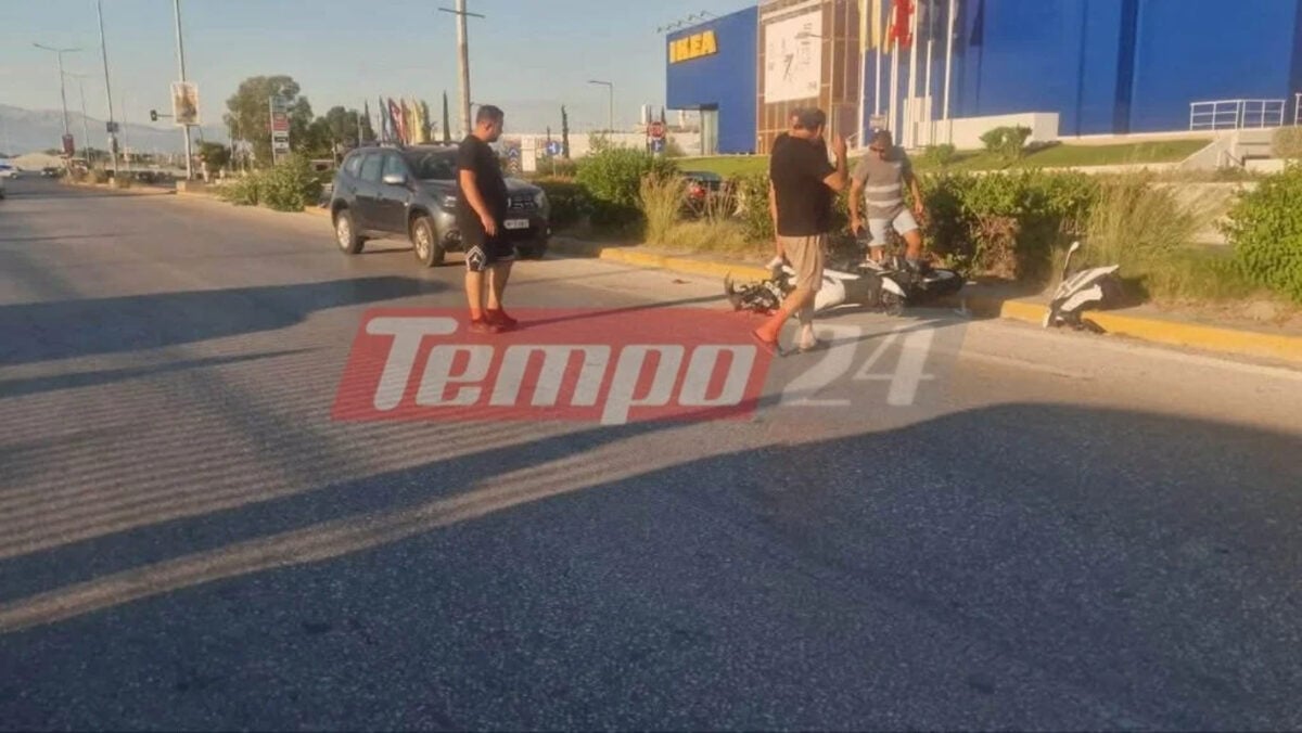 Πάτρα: Σοβαρό τροχαίο στην Ακτή Δυμαίων – Χωρίς τις αισθήσεις του 31χρονος μοτοσικλετιστής