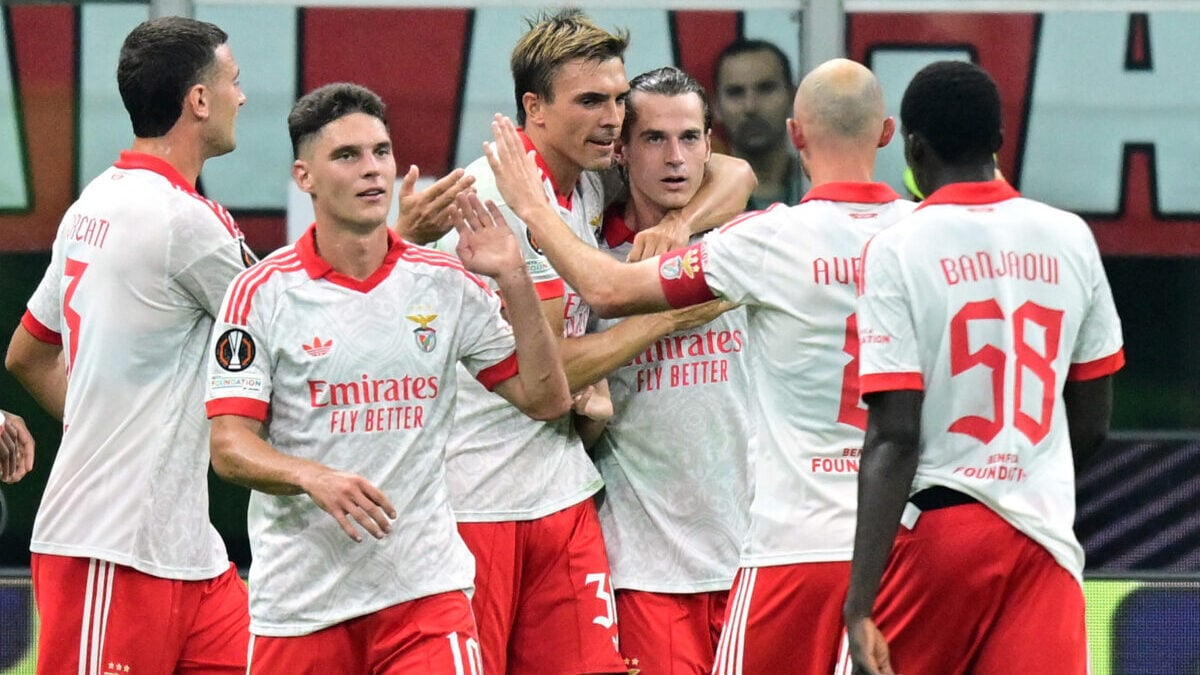 Europa League: Μπενφίκα του Παυλίδη νίκησε 2-0 τη Μίλαν – Τα πρώτα αποτελέσματα και η βαθμολογία στη League Phase 1 Europa League: Μπενφίκα του Παυλίδη νίκησε 2-0 τη Μίλαν – Τα πρώτα αποτελέσματα και η βαθμολογία στη League Phase