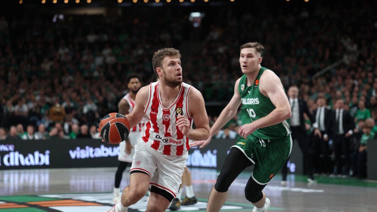 Ζαλγκίρις Κάουνας – Ολυμπιακός 91-93: Βεζένκοφ, Μοντέρο και Φουρνιέ έφεραν νέο «διπλό» στη Euroleague 1 Ζαλγκίρις Κάουνας – Ολυμπιακός 91-93: Βεζένκοφ, Μοντέρο και Φουρνιέ έφεραν νέο «διπλό» στη Euroleague