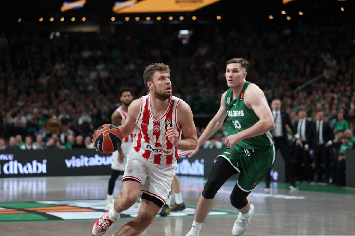 Ζαλγκίρις Κάουνας – Ολυμπιακός 91-93: Βεζένκοφ, Μοντέρο και Φουρνιέ έφεραν νέο «διπλό» στη Euroleague