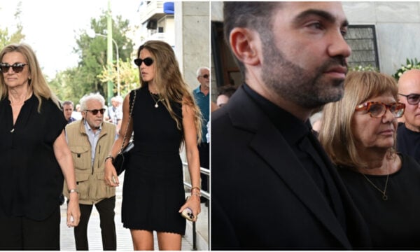 Κηδεία Μαργαρίτας Παπανδρέου: Τα εγγόνια της, Μαργαρίτα και Κωστής, αποχαιρέτησαν τη γιαγιά τους – «Είχε πάθος, δεν την χώραγε οποιαδήποτε δωμάτιο»