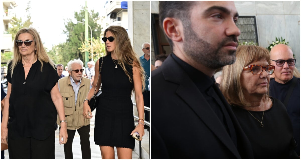 Κηδεία Μαργαρίτας Παπανδρέου: Τα εγγόνια της, Μαργαρίτα και Κωστής, αποχαιρέτησαν τη γιαγιά τους – «Είχε πάθος, δεν την χώραγε οποιαδήποτε δωμάτιο»