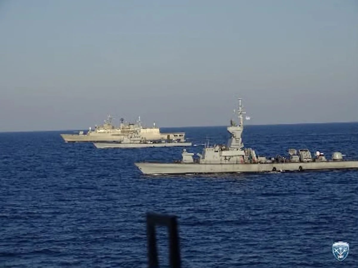 Κοινή άσκηση Ελλάδας – Ισραήλ στην Ανατολική Μεσόγειο με φρεγάτες και πυραυλάκατους – Βίντεο και φωτογραφίες