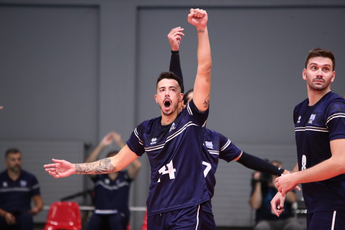 Σλοβακία – Ελλάδα 1-3: Η Εθνική στα νοκ άουτ του Eurovolley