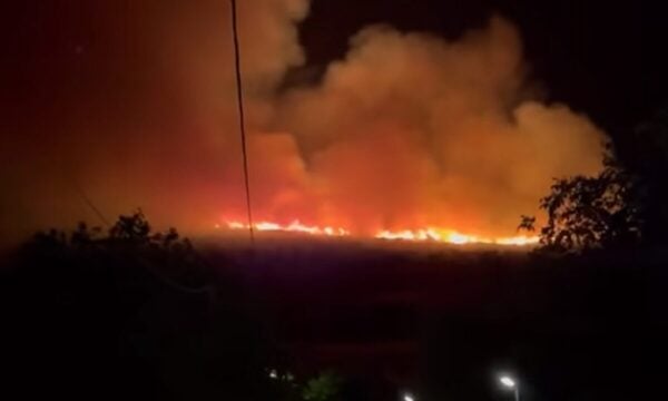 Φωτιά στην Κρυσταλλοπηγή Φλώρινας: Ήχησε το 112