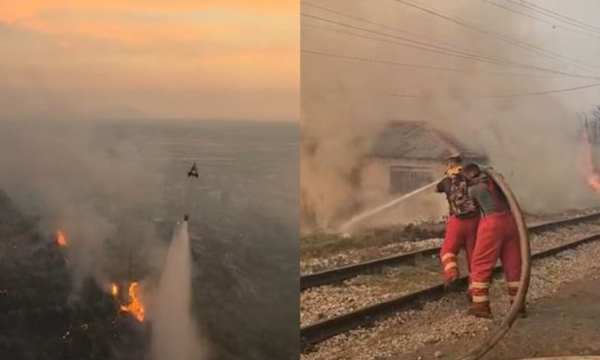 Αλβανία: Βελτιωμένη η εικόνα της φωτιάς στη Χειμάρρα – 7 σπίτια παραδόθηκαν στις φλόγες, εκκενώθηκαν ξενοδοχεία