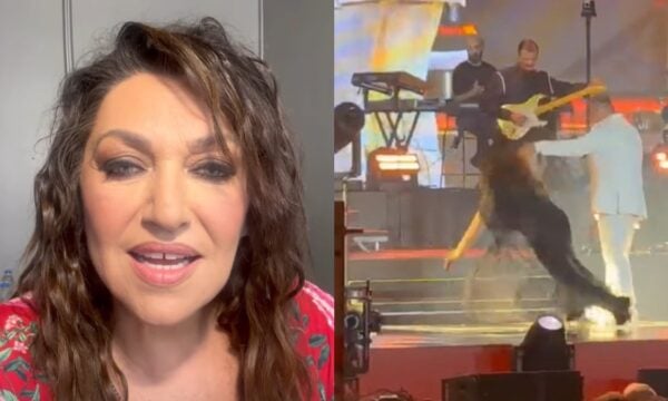 Καίτη Γαρμπή: «Πάγωσαν» όλοι με την τούμπα της στη συναυλία του Ρέμου – Τι είπε στο βίντεο που ανέβασε 5 λεπτά μετά
