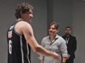 Ο Δημήτρης Γιαννακόπουλος υποδέχτηκε τους Τσέντι Όσμαν και Τέλη Μυστακίδη στο T-Center