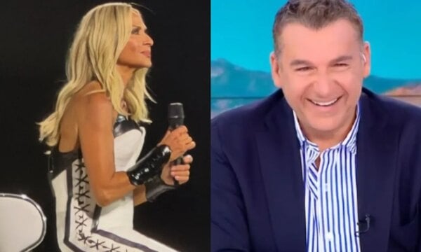Λιάγκας: Το μήνυμα στη Βίσση – Η απάντησή της λίγο πριν ανέβει στη σκηνή του ΟΑΚΑ (Βίντεο)