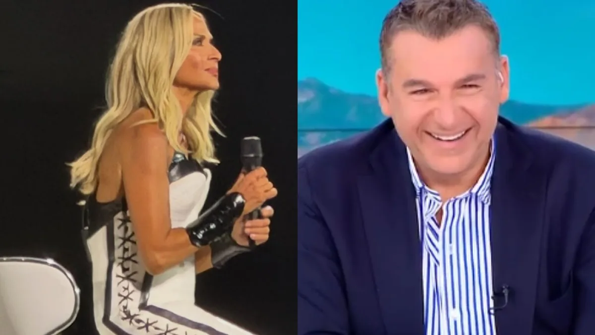 Λιάγκας: Το μήνυμα στη Βίσση – Η απάντησή της λίγο πριν ανέβει στη σκηνή του ΟΑΚΑ (Βίντεο) 3 Λιάγκας: Το μήνυμα στη Βίσση – Η απάντησή της λίγο πριν ανέβει στη σκηνή του ΟΑΚΑ (Βίντεο)