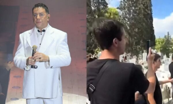 Ντράπηκε και η ντροπή με τα «κοράκια» στην κηδεία του Γιώργου Μαζωνάκη! Πήγαν με τα κινητά πάνω απ’ τον τάφο του…