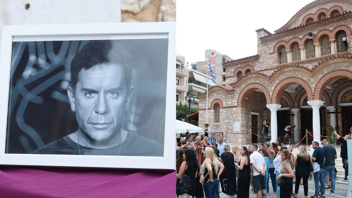 Μαζωνάκης: Ρίγη συγκίνησης έξω από τον Ιερό Ναό Αγίας Τριάδος στη Νίκαια – Χιλιάδες κόσμος αποχαιρετά τον «Μαζω»