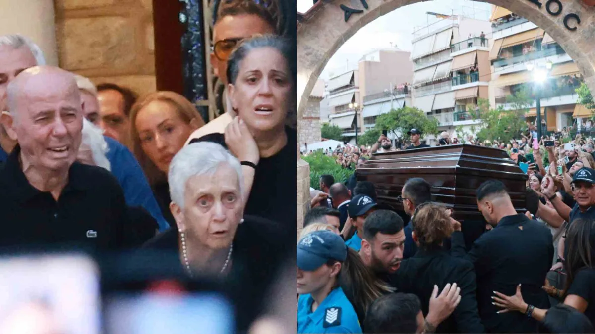 Μαζωνάκης: Τραγικές στιγμές στη λαϊκή αγρυπνία – Λύγισαν οι γονείς και οι αδερφές του πάνω από τη σορό του