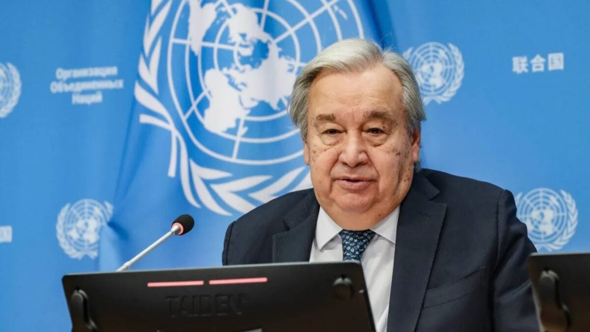 Γκουτέρες: Να τερματιστούν όλες οι ενέργειες που θέτουν σε κίνδυνο αμάχους στη Μέση Ανατολή 1 Γκουτέρες: Να τερματιστούν όλες οι ενέργειες που θέτουν σε κίνδυνο αμάχους στη Μέση Ανατολή