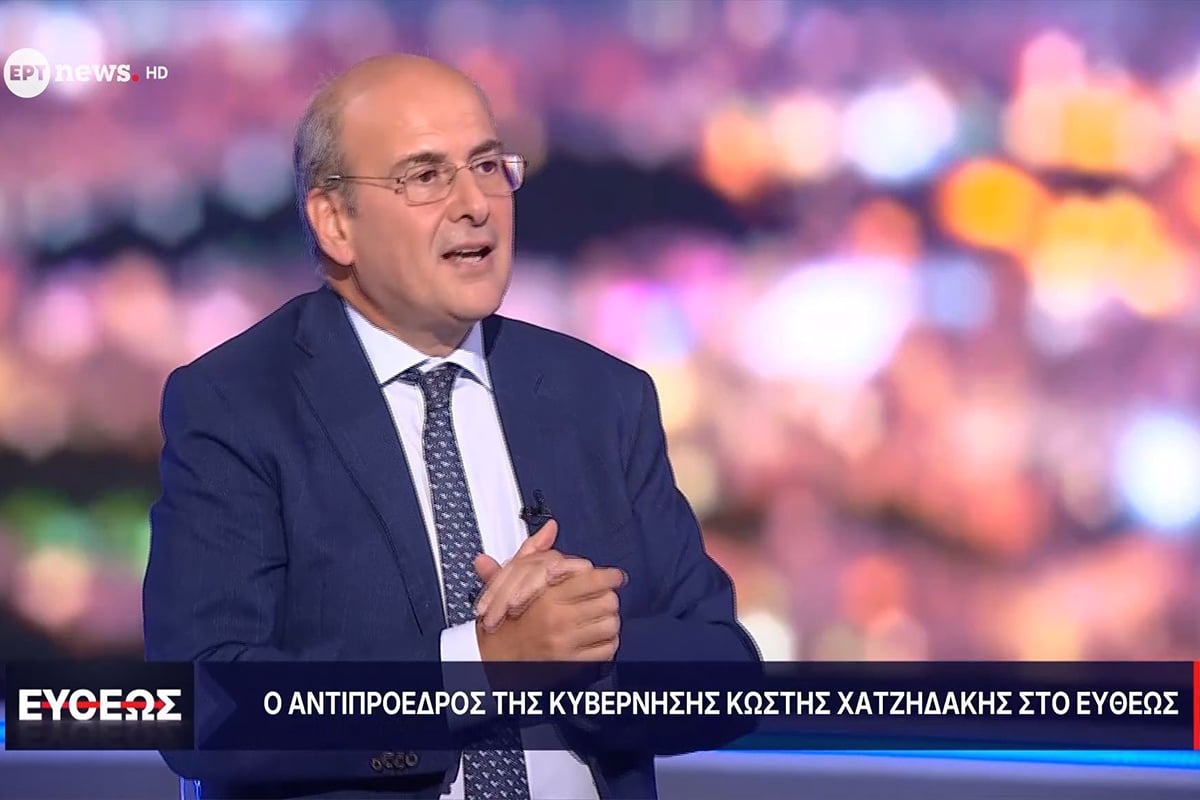 Χατζηδάκης: Αυτοδυναμία ο στόχος της ΝΔ, ανοιχτό το ενδεχόμενο μετεκλογικών συνεργασιών