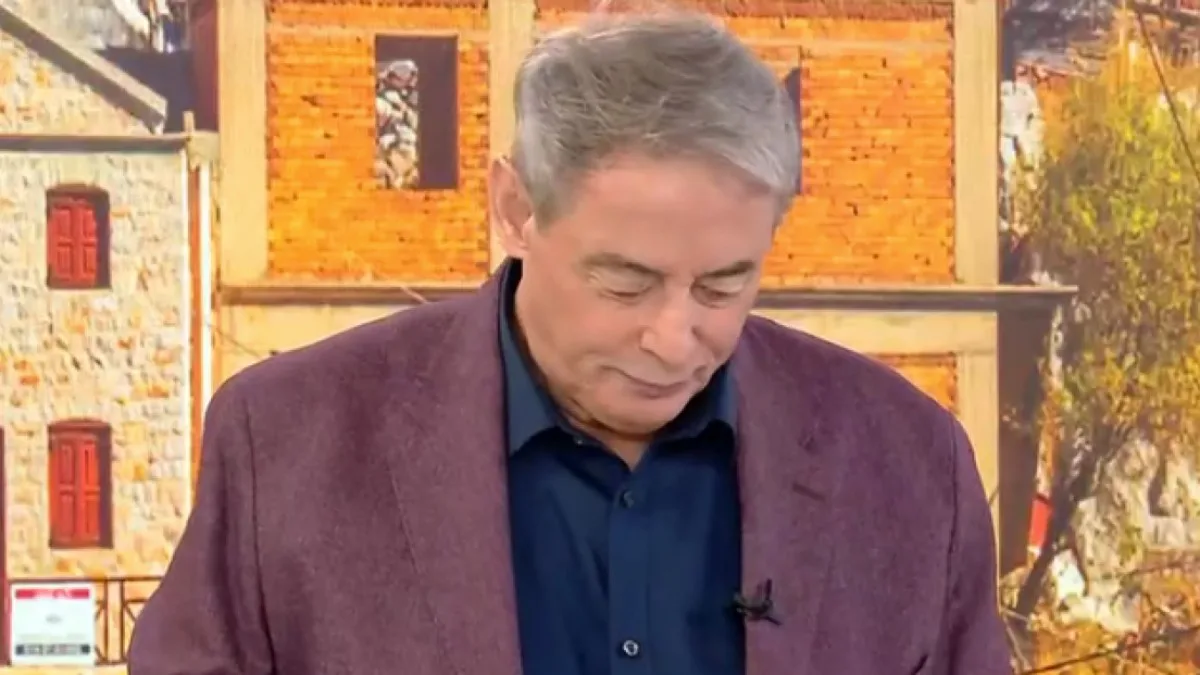 Ιορδάνης Χασαπόπουλος: Φανερά συγκινημένος στον «αέρα» του MEGA – «Μπορείς να σταματήσεις σε παρακαλώ πολύ;» (Βίντεο)