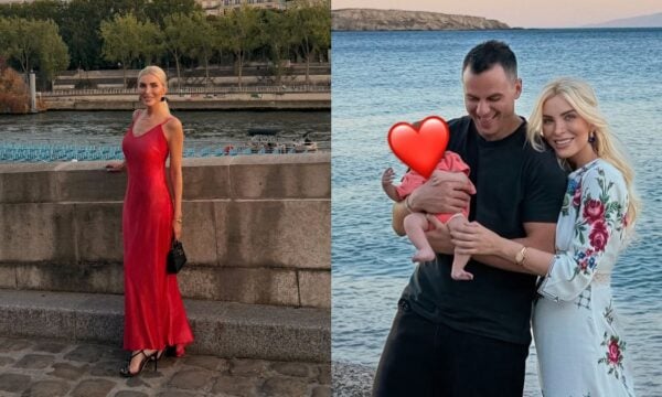 Κατερίνα Καινούργιου: Κλικ στον Κουτσουμπή και τη μικρή Ξένια μπροστά στον Πύργο του Άιφελ