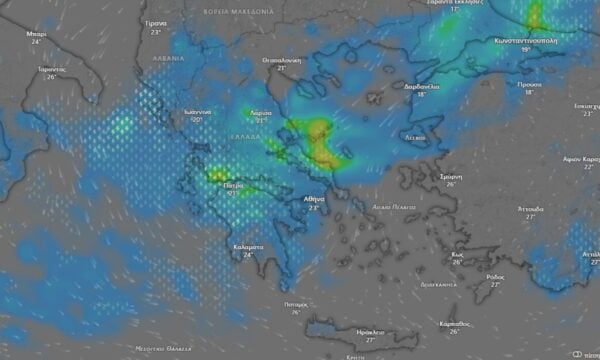 Η κακοκαιρία με βροχές και καταιγίδες σαρώνει Αττική, Πελοπόννησο και άλλες 5 περιφέρειες – Πότε υποχωρούν τα φαινόμενα