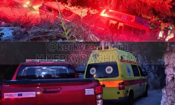 Τροχαίο με γουρούνα στην Κέρκυρα: Τραυματίστηκαν σοβαρά δύο τουρίστες