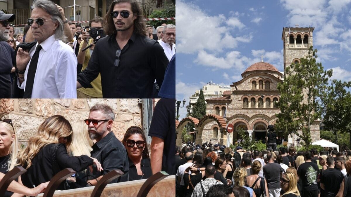 Κηδεία Γιώργου Μαζωνάκη: Οι διάσημοι που βρέθηκαν στο «ύστατο χαίρε» – Παπαρίζου, Θεοδωρίδου και Ψινάκης 19 Κηδεία Γιώργου Μαζωνάκη: Οι διάσημοι που βρέθηκαν στο «ύστατο χαίρε» – Παπαρίζου, Θεοδωρίδου και Ψινάκης