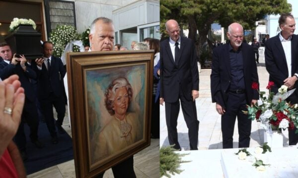 Κηδεία Μαργαρίτας Παπανδρέου: Με συγκίνηση το τελευταίο αντίο στην αείμνηστη ακτιβίστρια – «Μαμά, μας έμαθες να αγαπάμε και να αντέχουμε»