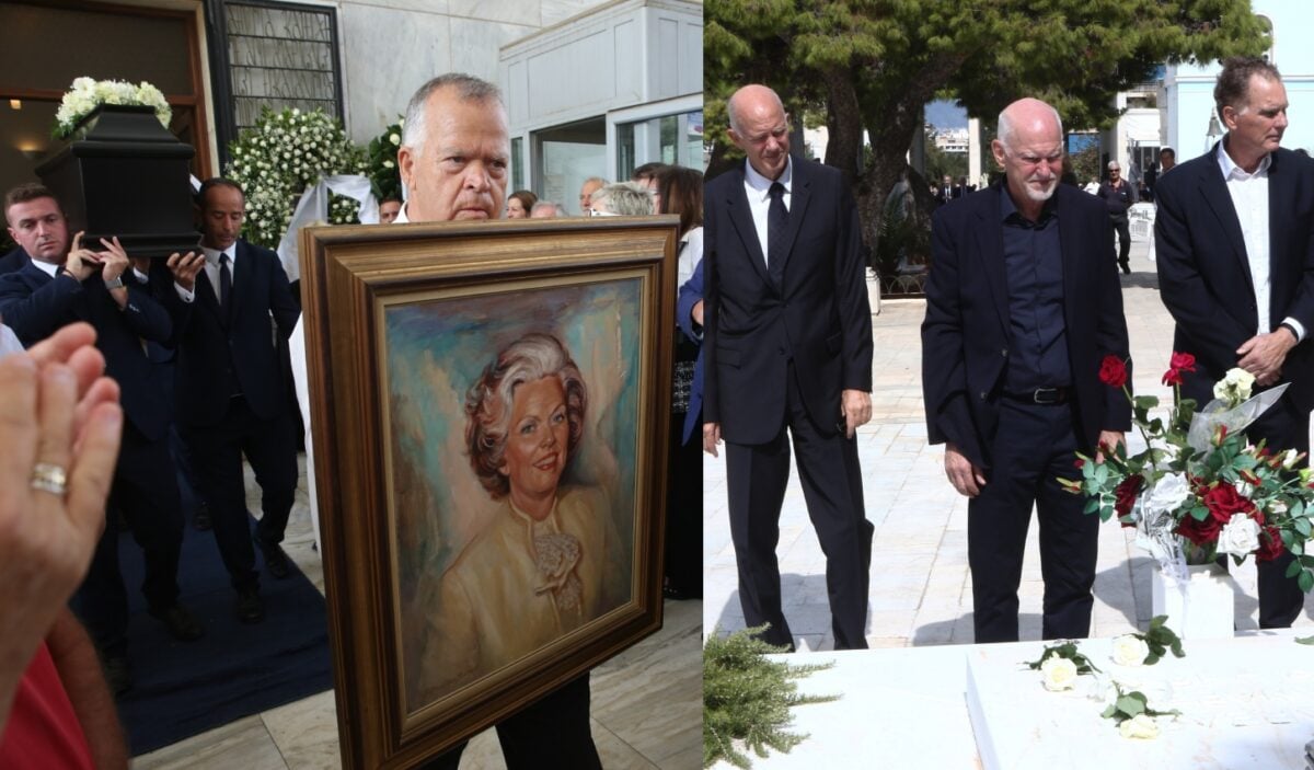 Κηδεία Μαργαρίτας Παπανδρέου: Με συγκίνηση το τελευταίο αντίο στην αείμνηστη ακτιβίστρια – «Μαμά, μας έμαθες να αγαπάμε και να αντέχουμε»