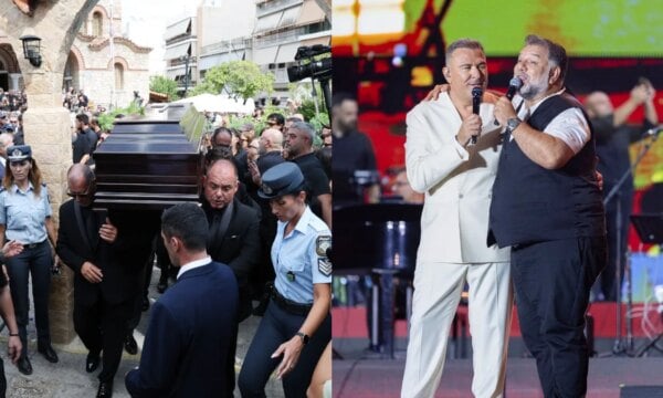 Γιώργος Μαζωνάκης: Απουσίες από την κηδεία του – Τα μεγάλα ονόματα που δεν εμφανίστηκαν