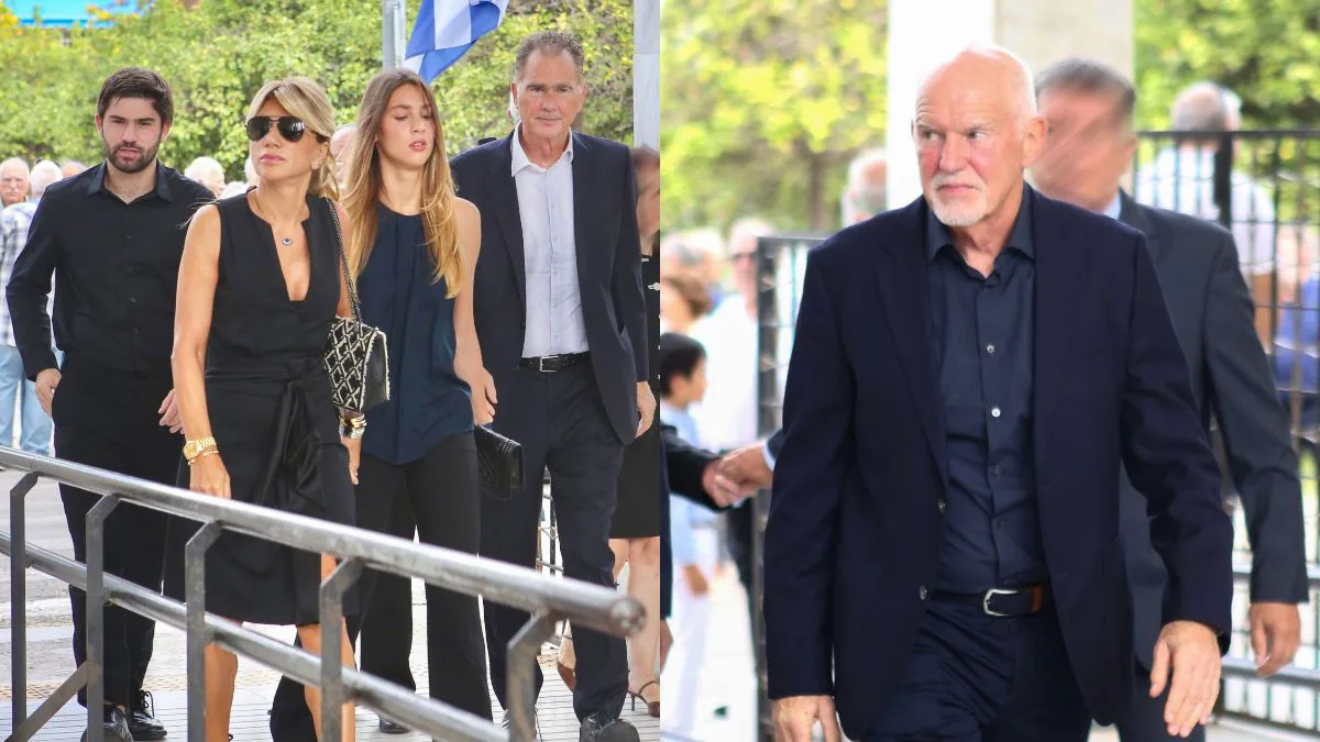 Μαργαρίτα Παπανδρέου: Το τελευταίο αντίο στο Α’ Νεκροταφείο – Τα παιδιά, τα εγγόνια της και πλήθος πολιτικών στην κηδεία