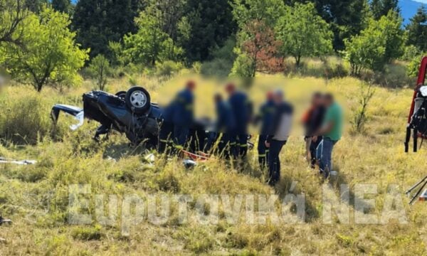 Τραγωδία στην Ευρυτανία: Νεκρός 65χρονος κυνηγός σε τροχαίο, το αυτοκίνητο τούμπαρε σε χαντάκι 80 μέτρα από τον δρόμο