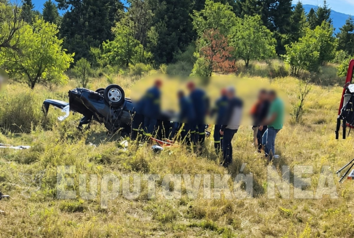 Τραγωδία στην Ευρυτανία: Νεκρός 65χρονος κυνηγός σε τροχαίο, το αυτοκίνητο τούμπαρε σε χαντάκι 80 μέτρα από τον δρόμο