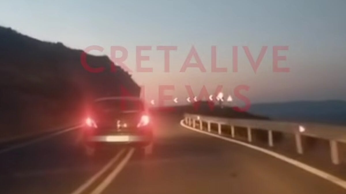Ηράκλειο: Βίντεο με οδηγό να κάνει ζιγκ-ζαγκ και να περνά στο αντίθετο ρεύμα σε στροφές 1 Ηράκλειο: Βίντεο με οδηγό να κάνει ζιγκ-ζαγκ και να περνά στο αντίθετο ρεύμα σε στροφές